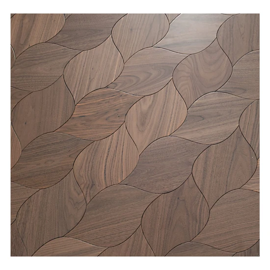 European Design Luxury Home Decoration Art Parquet Oak Engineered Leaf Wood Flooring Hardwood Engineered Patchwork Flooring